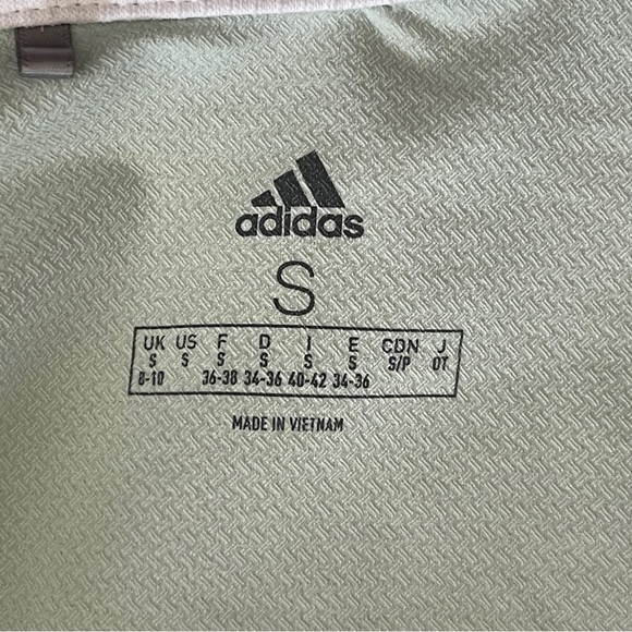 ADIDAS GOLF Full Zipped Womens Lightweight Pullover Long Sleeve Size Small - Picture 5 of 9